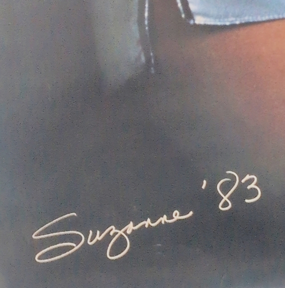 Vintage Miss Direct Connection Suzanne 1983  Dodge Plymouth Racing Poster - Picture 5 of 6